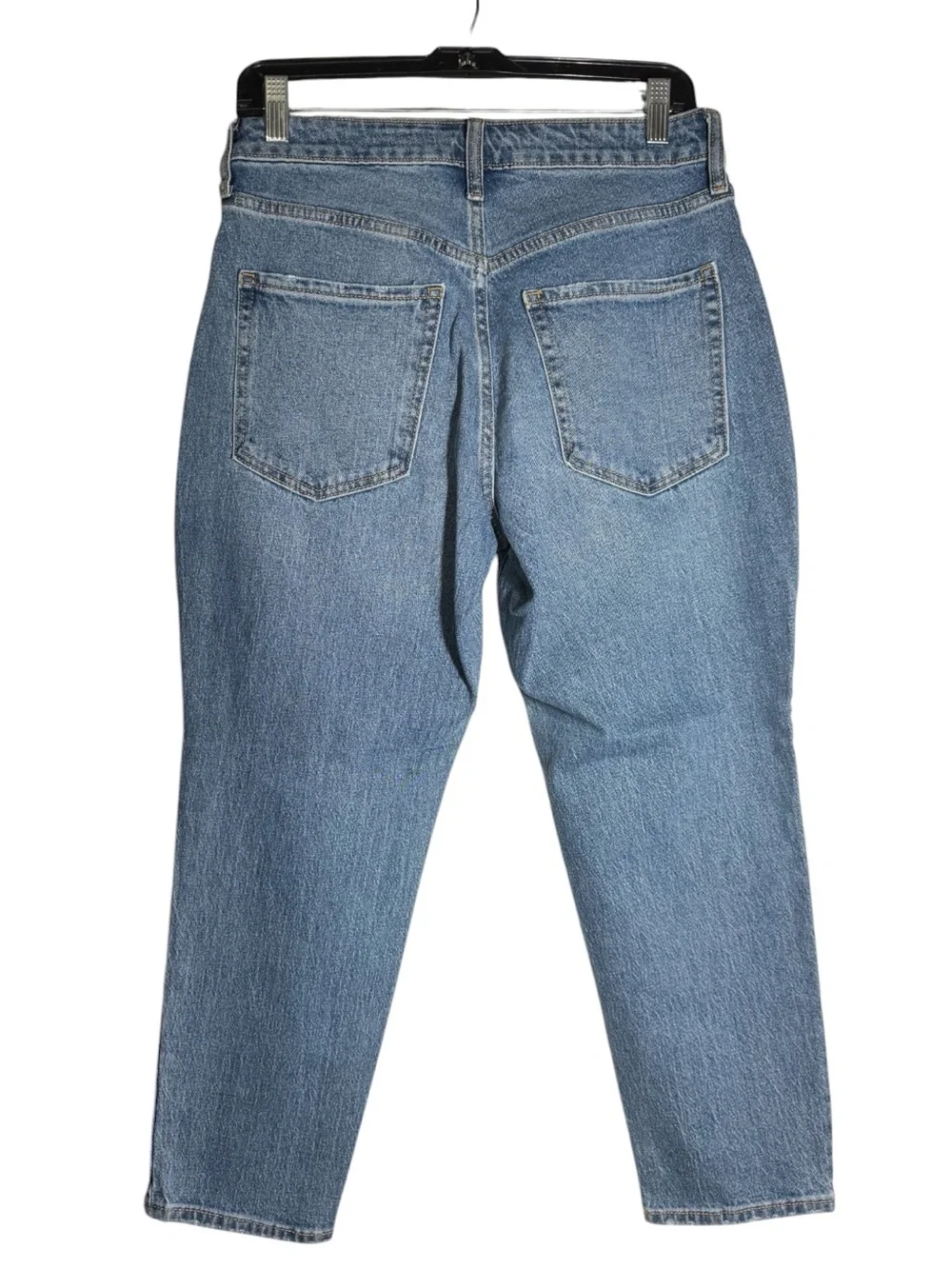 Old Navy High Rise Curvy OG Straight Jeans Secret Smooth Pockets Blue Sz 8P NWT